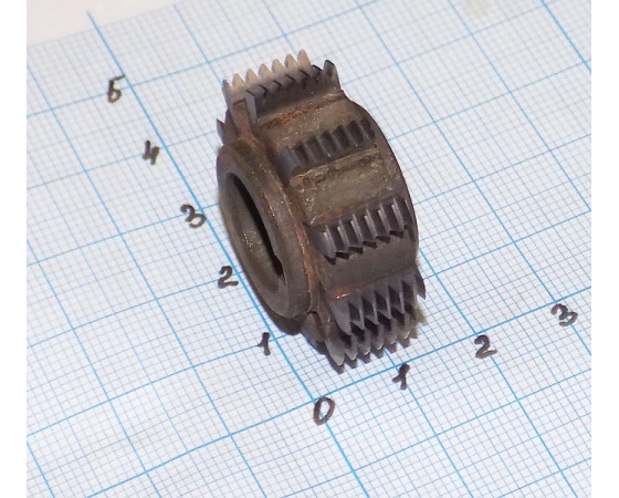 Фреза червячная М 0,5 (20°) оснащенная пластинами из твердого сплава -УЦ