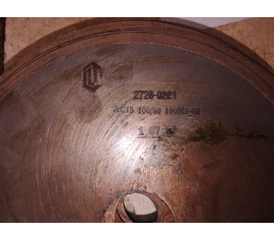 Алмазный отрезной круг 1A1R 175х0.8х5х32 мм АС15 100/80 М 2-02 ГОСТ 10110-87