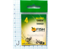 Крючки Fish № 4 tanago (10 крючков) 