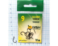 Крючки Fish № 9 tanago (10 крючков) Крючки Fish № 9 tanago (10 крючков)