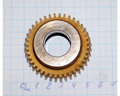 Долбяк чашечный М 1,25 z40 р6м5к5 кл. А 2536-0103 прямозубый ГОСТ 9323-79