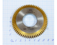Долбяк дисковый М 1.25 (20°) z=60 р18 кл. В 80х31,75 мм 2530-0155