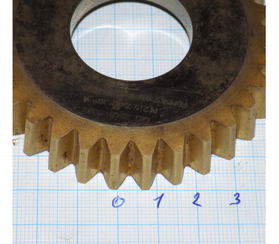 Долбяк дисковый М 2,5 (30°) z=30 р6м5к5 кл. А 80х31,75 мм 2540-0008 ГОСТ 6762-79