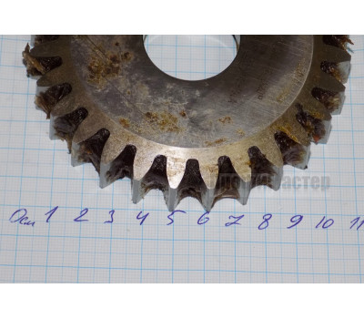 Долбяк дисковый М 3,5 (20°) z=28 р18 кл. А 108х31.75 мм ГОСТ 9323-79