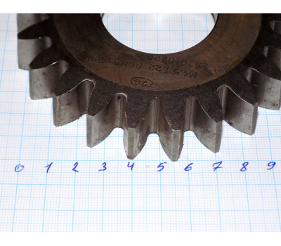 Долбяк дисковый М 4,5 (20°) z=22 р18 кл. А 110х31,75 мм  ГОСТ 9323-79