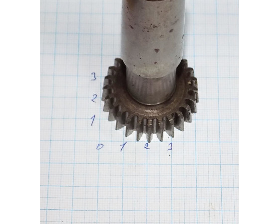 Долбяк хвостовой М 1.5 (20°) z=25 Р6М5 ГОСТ 9323-79