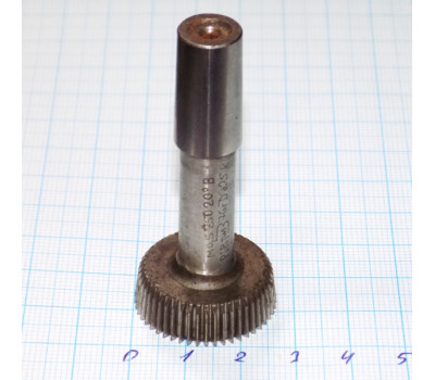 Долбяк хвостовой М 0,5 (20°) z50 р18 кл. B мелкомодульный ГОСТ 10059-80