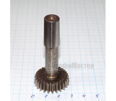 Долбяк хвостовой М 1 (20°) z=25 р18 кл. В В18 ГОСТ 9323-79
