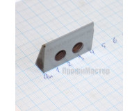 Резец зубострогальный М 0.5-0.55 р6м5 20° тип 1 L-40 мм