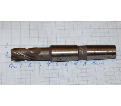 Фреза концевая 14,0 мм z4 Р6М5 с к/х КМ2