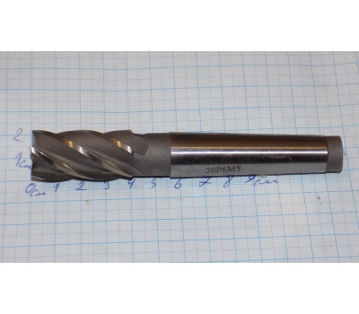 Фреза концевая 20 мм z5 Р6М5 (L-120/40 мм) с к/х КМ2