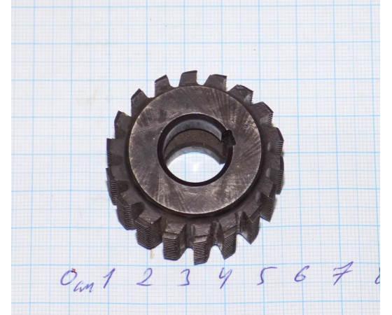 Фреза червячная М 0,6 (20°) 0° 48" 45х32х16 мм мелкомодульная 