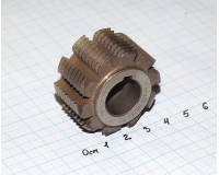 Фреза червячная М 0.75 (20°) 1° 8" шаг 5974 р18 кл. А 40х25х16 мм мелкомодульная ГОСТ 10331-81 Фреза червячная М 0.75 (20°) 1° 8" шаг 5974 р18 кл. А 40х25х16 мм мелкомодульная ГОСТ 10331-81