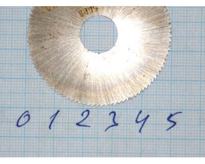 Фреза отрезная 50х0,6х13 мм т.1 z 80 р18 СССР