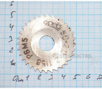 Фреза отрезная 50х2,0х13 мм z=32 т.2 р6м5 СССР