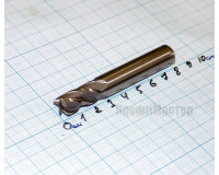 Фреза концевая 11 мм z4 р6м5 (L-75/35мм) с ц/х ГОСТ32831 Фреза концевая 11 мм z4 р6м5 (L-75/35мм) с ц/х ГОСТ32831