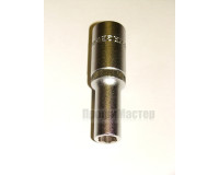 Головка торцевая 9 мм CrV 6-гранная удлинённая SuperLok 1/2"