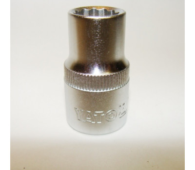 Головка торцевая 11 мм CrV 12-гранная 1/2"