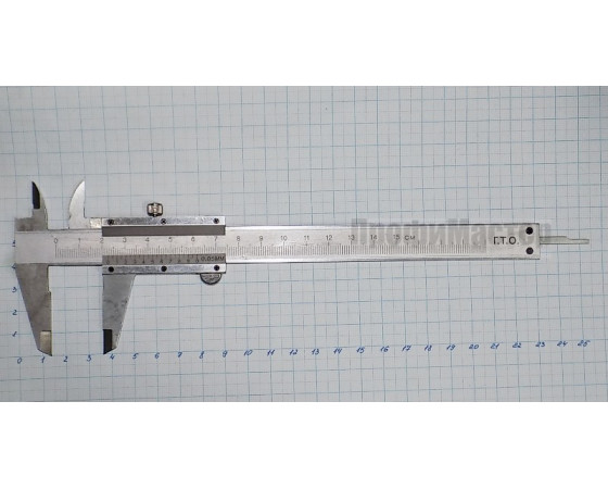 Штангенциркуль с глубиномером ШЦ-1-150 мм (0,05 мм) кл. А ГОСТ 166-89 