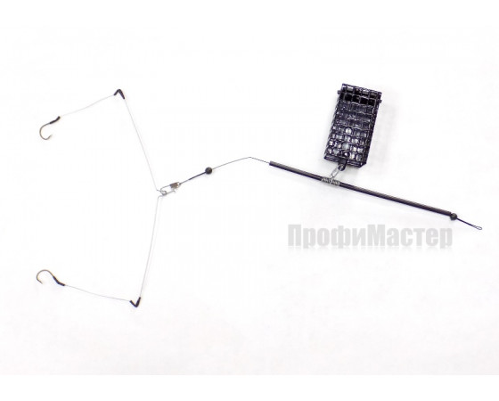 Монтаж 150 гр Волга, 2 крючка №4