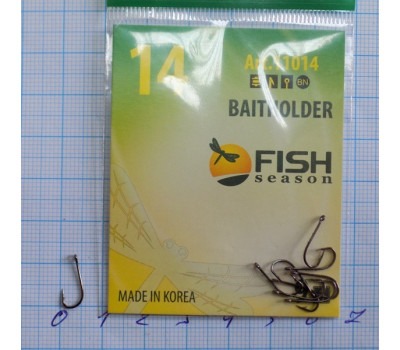 Крючки Fish №14 baitholder (9 крючков)