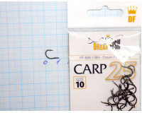 Крючки Dream Fish Carp №10 (25 крючков)