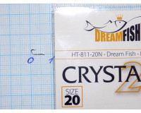 Крючки Dream Fish Crystal №20 (25 крючков)