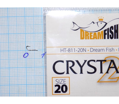Крючки Dream Fish Crystal №20 (25 крючков)