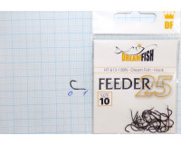 Крючки Dream Fish Feeder BN №10 (25 крючков)