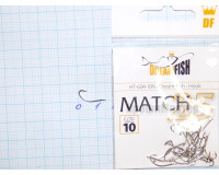 Крючки Dream Fish Match 604 №10 (25 крючков)