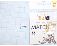 Крючки Dream Fish Match 604 №10 (25 крючков)