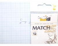 Крючки Dream Fish Match 604 №12 (25 крючков)