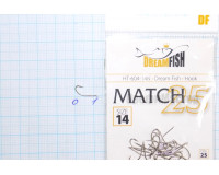 Крючки Dream Fish Match 604 №14 (25 крючков)