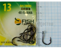 Крючки Fish №13 4x-iseama (7 крючков) 