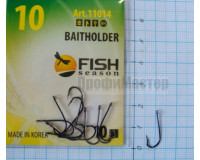 Крючки Fish №10 baitholder (9 крючков) 