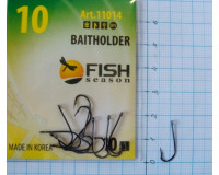 Крючки Fish №10 baitholder (9 крючков) 
