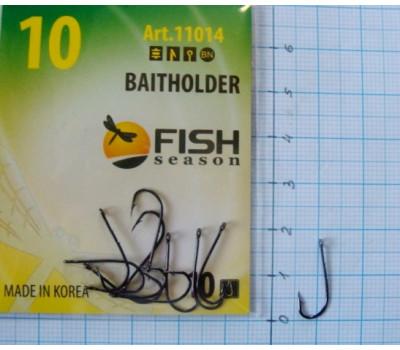 Крючки Fish №10 baitholder (9 крючков)