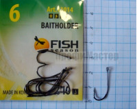 Крючки Fish № 6 baitholder (8 крючков) 
