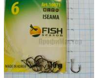 Крючки Fish № 6 iseama (10 крючков) 