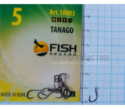 Крючки Fish № 5 tanago (10 крючков)
