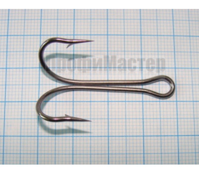 Крючок-двойник № 3/0 Carbon Hooks