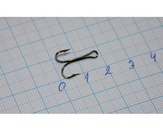 Крючок-двойник Carbon Hooks № 8