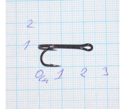 Крючок-двойник Carbon Hooks № 4