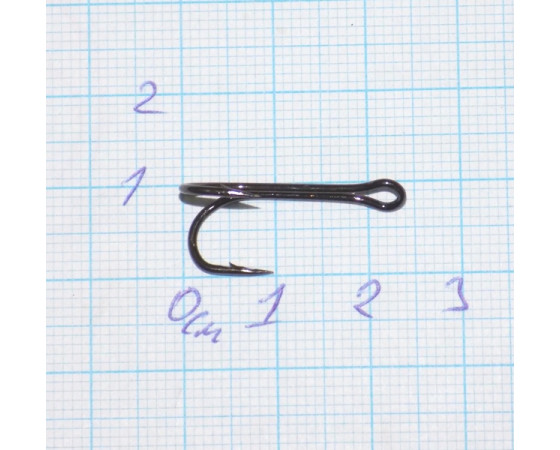 Крючок-двойник Carbon Hooks № 4 
