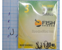 Крючки Fish № 3 tanago (10 крючков) 