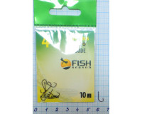 Крючки Fish № 4 sode (10 крючков) Крючки Fish № 4 sode (10 крючков)