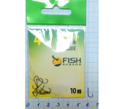 Крючки Fish № 4 sode (10 крючков)