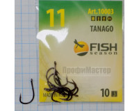 Крючки Fish №11 tanago (10 крючков) 
