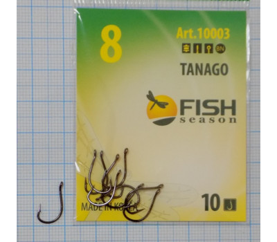 Крючки Fish № 8 tanago (10 крючков)