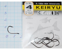 Крючки Gurza № 4 KEIRYU RING BN (10 крючков) Крючки Gurza № 4 KEIRYU RING BN (10 крючков)